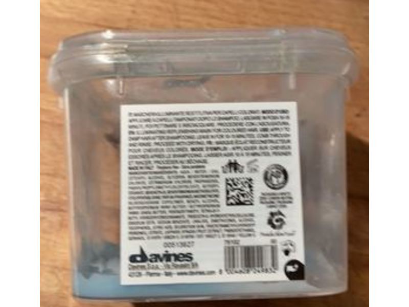 Davines Minu Hair Mask, Caper Blossom Extract, 8.45 fl oz/250 mL