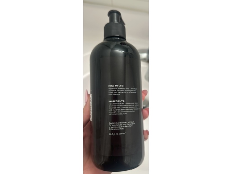 Amino Milano Hand Soap, Vanilla Orchid, 16.9 fl oz/500 mL