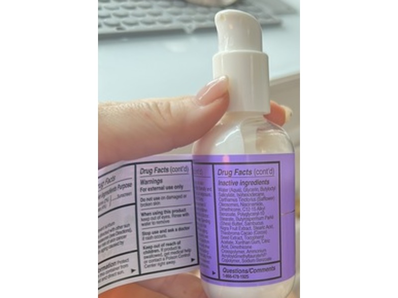 SheaMoisture Nourished & Radiant Facial Sunscreen Lotion, SPF 30, 3 fl oz/90 mL