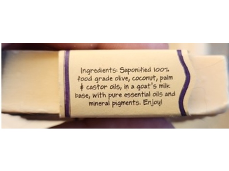 Zum Bar Goat's Milk Soap, Anise-Lavender, 3 oz