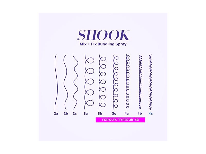 Curl Wow Curl Mix-Fix Bundling Spray, Shook, 18 fl oz/295 mL