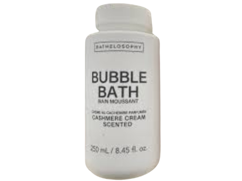 Bathelosophy Bubble Bath, Cashmere Cream Scent, 8.45 fl oz/250 mL