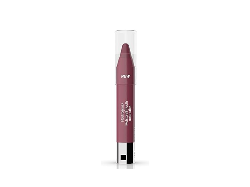 Neutrogena MoistureSmooth Color Stick, 60 Soft Raspberry, 0.11 oz