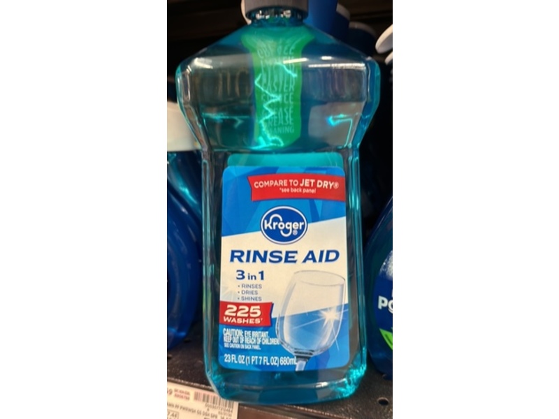 Kroger 3 In 1 Rinse Aid, 23 fl oz/680 mL