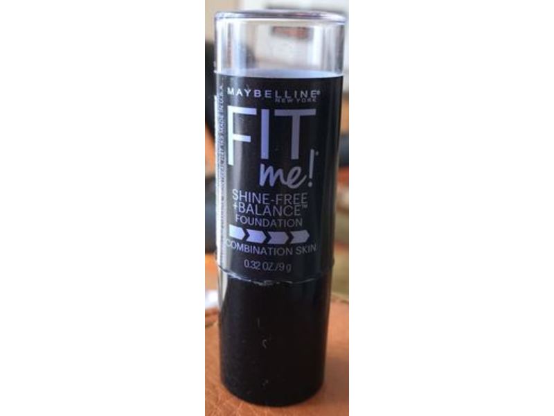 Maybelline Fit Me! Shine-Free+Balance Foundation Stick, 115 Ivory, 0.32 oz/9 g