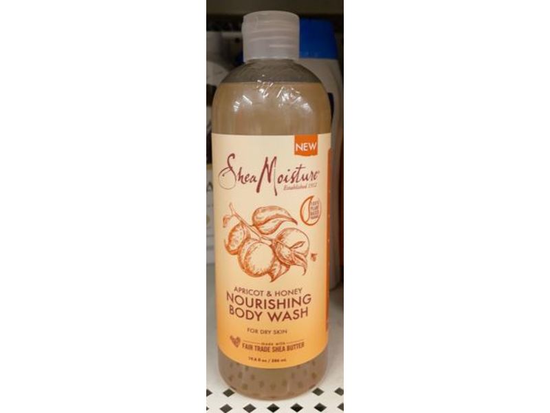 Sheamoisture Nourishing Body Wash, Apricot & Honey, 19.8 fl oz/586 mL