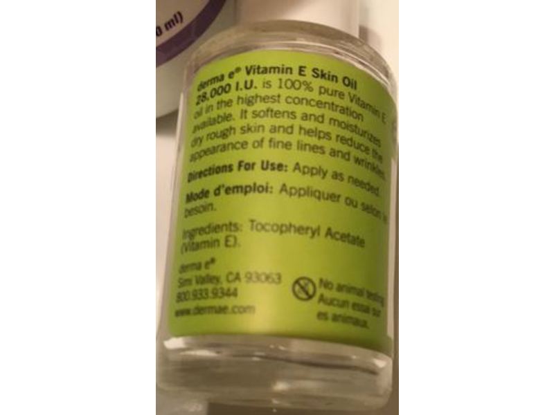 Derma E Vitamin E Skin Oil, 28000 IU, 1 oz