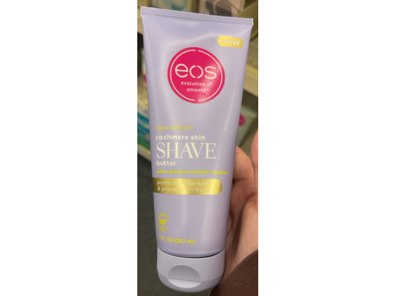Eos Shea Better Cashmere Skin Shave Butter, Cashmere Smooth Complex, 7 fl oz/207 mL