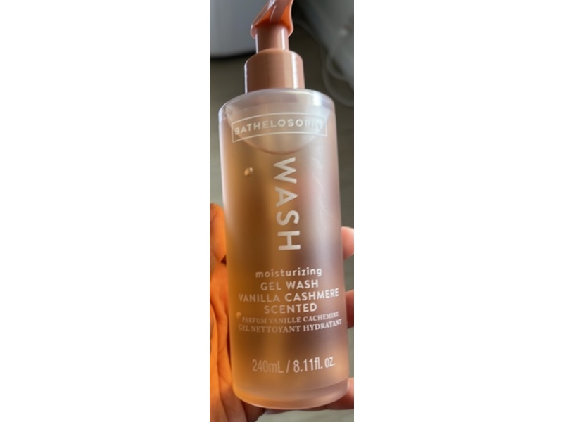 Bathelosophy Moisturizing Gel Wash, Vanilla Cashmere Scented, 8.1 fl oz/240 mL