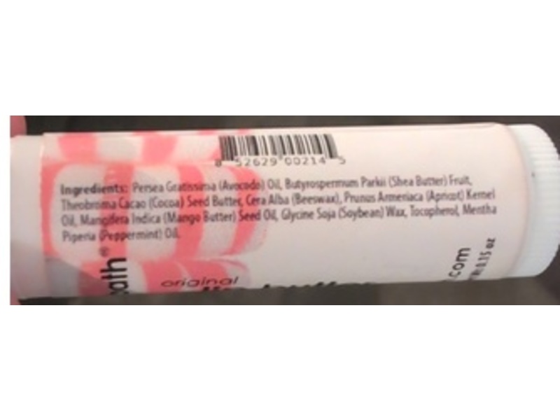 Butter Bath Rich Moisture & Gentle Exfoliation Lip Butter, Peppermint, 0.15 fl oz