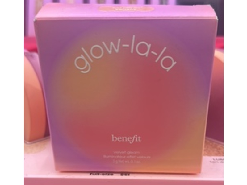 Benefit Glow-La-La Highlight Powder, Aurora, 0.1 oz/3 g