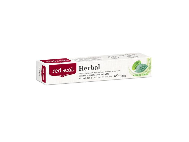 Red Seal Herbal & Mineral Toothpaste, Herbal Fresh, 3.53 oz/100 g