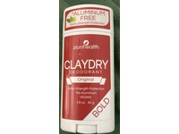 Zionhealth Clay Dry Deodorant, Original, 2.8 oz/80 g - Image 3