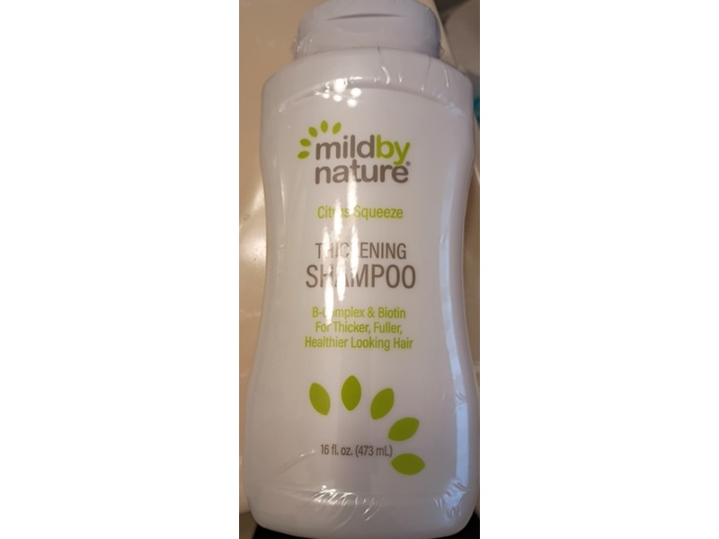 Mild By Nature Thickening Shampoo, Citrus Squeeze, 16 fl oz/473 mL