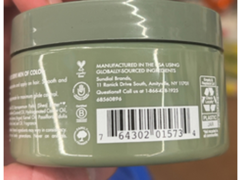 SheaMoisture Men Waves Pomade, Argan Oil & Shea Butter, 4 oz/113 g