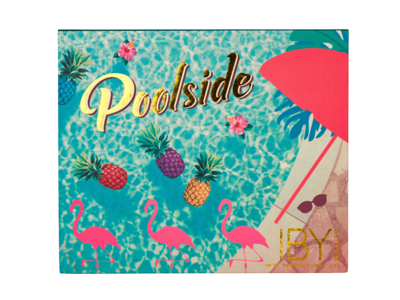 IBY Beauty Poolside 12 Shade Eyeshadow Palette, 0.053 oz/1.5 g