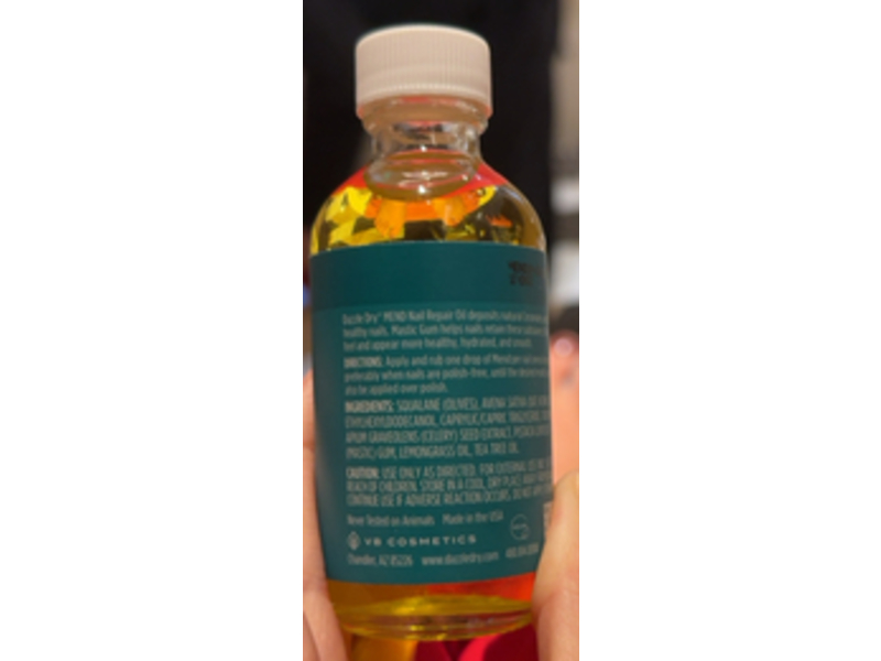 Dazzle Dry Mend Nail Repair Oil, 2 fl oz/60 mL