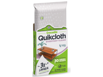 Crocodile Quick Cloth Everyday Clean, Coastal Juniper Scent, 30 Count