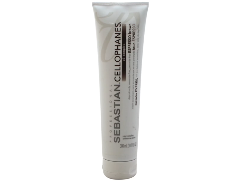 Sebastian Professional Cellophane Hair Mask, Espresso Brown, 10.1 fl oz/300 mL