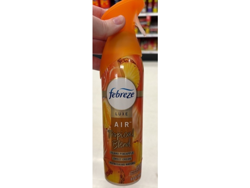 Febreze Luxe Air Refresher, Tropical Blend, 8.8 oz/250 g