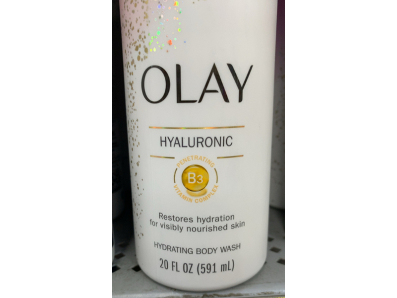 Olay Hydrating Body Wash, Hyaluronic, 20 fl oz/591 mL