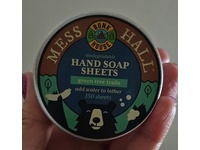 BunkHouse Mess Hall Biodegradable Hand Soap Sheets, Green Tree Trails, 150 Count - thumbnail 2
