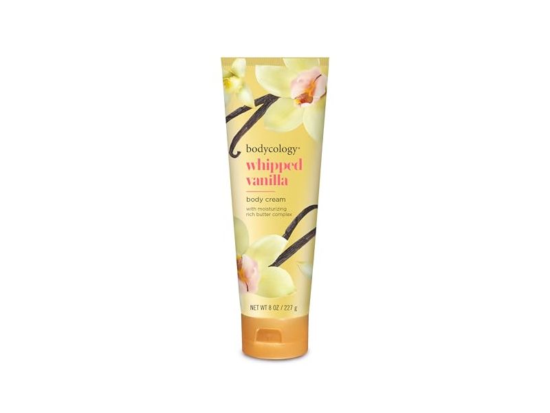 Bodycology Moisture Body Cream, Whipped Vanilla, 8 oz/227 g