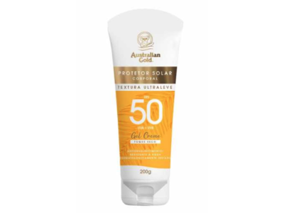 Australian Gold Protetor Solar Corporal Gel Creme, SPF 50, 200 g