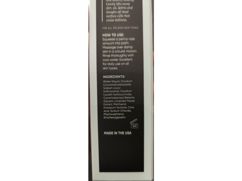 Buttah Skin By Dorian Renaud Facial Cleanser, 3.4 oz