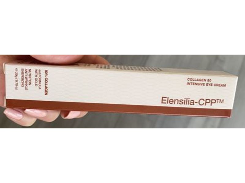 Elensilia Cpp Collagen 80% Intensive Eye Cream, Ext Formula With Gold, 0.70 oz/20 g