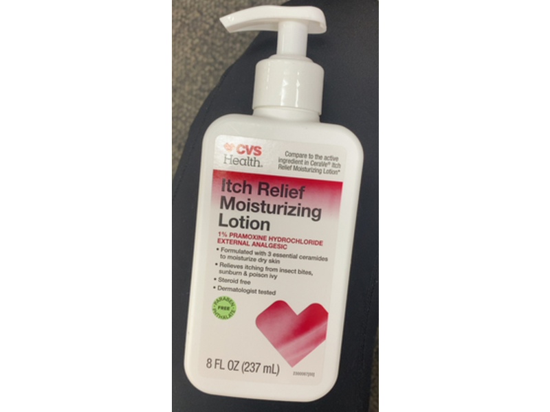 CVS Health Itch Relief Moisturizing Lotion, 8 fl oz/237 mL