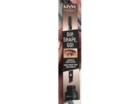 NYX Professional Makeup Dip, Shape, Go! Longwear Brow Pomade, Brunette, 0.04 oz/1.2 g - thumbnail 2
