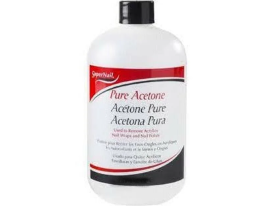 Super Nail Pure Acetone, 32 fl oz/946 mL