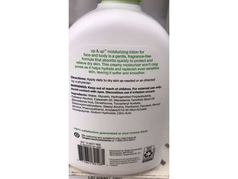 Up & Up Face And Body Moisturizing Lotion, 20 fl oz/591 mL
