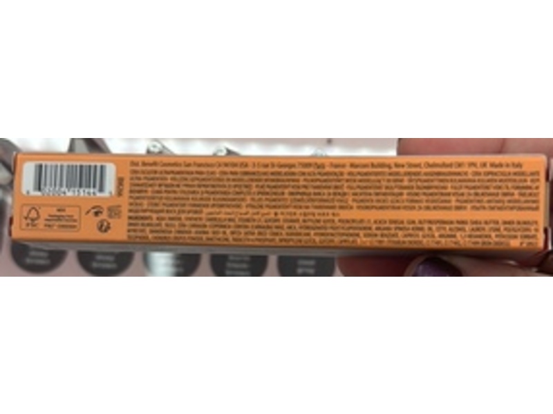 Benefit Precisely, My Brow Wax Full-Pigment Sculpting Brow Wax, 2 Warm Golden Blonde, 0.17 oz/5 g