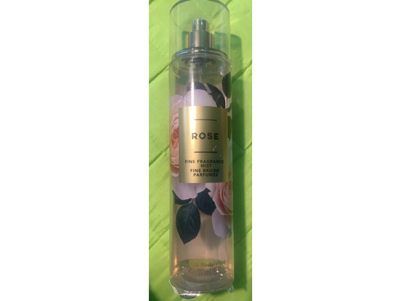Bath & Body Works Fine Fragrance Mist, Rose, 8 fl oz / 236 mL