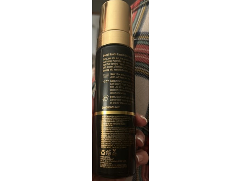 Bondi Sands Self Tanning Foam, Liquid Gold, 5.07 fl oz/150 mL