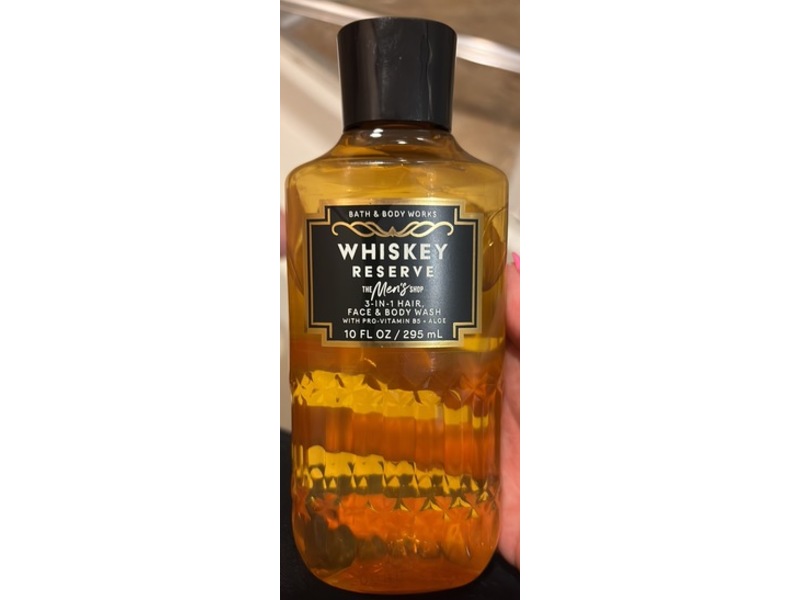 Bath & Body Works 3-In-1 Hair, Face & Body Wash, Whiskey Reserve , 10 fl oz/295 mL