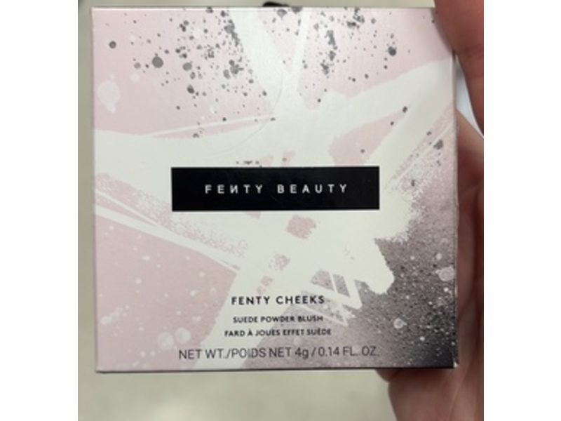 Fenty Beauty Cheeks Suede Powder Blush, Just A Crush, 0.14 fl oz/4 g