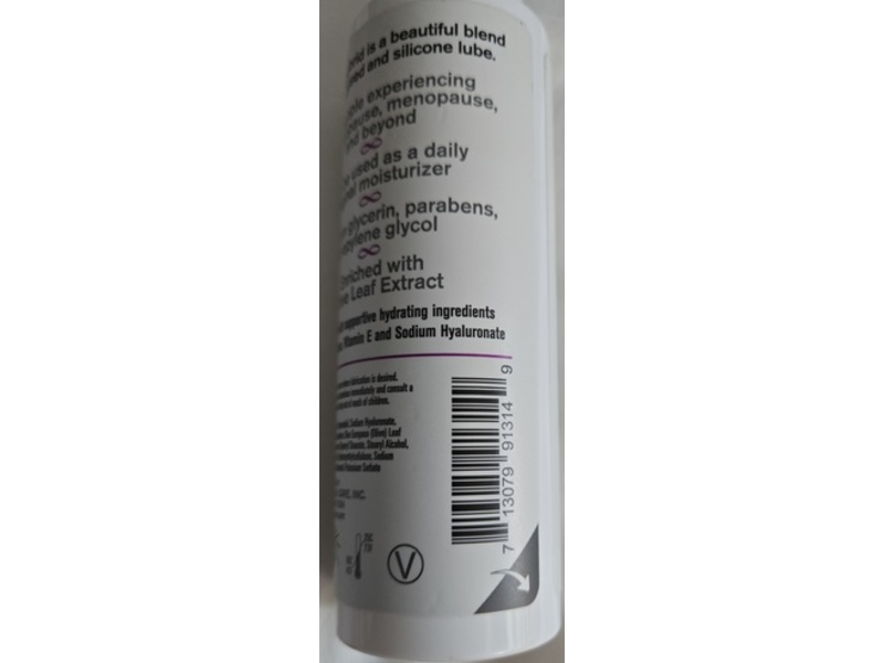 Wicked Simply Timeless Hybrid Water + Silicone Bleanded Intimate Lubricant, 4 fl oz/120 mL