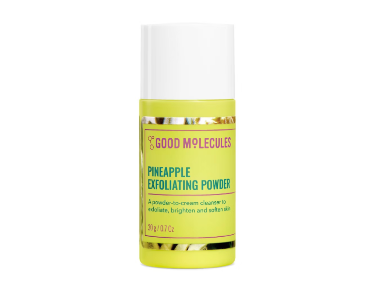 Good Molecules Exfoliating Powder, Pineapple, 0.7 oz/20 g