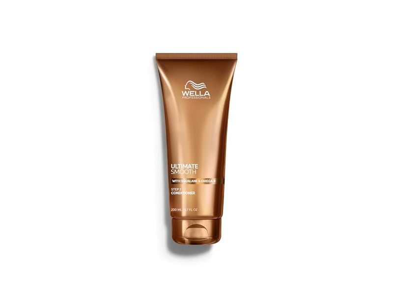 Wella Professionals Ultimate Smooth Conditioner, Squalene & Omega-9,16.7 fl oz/200 mL