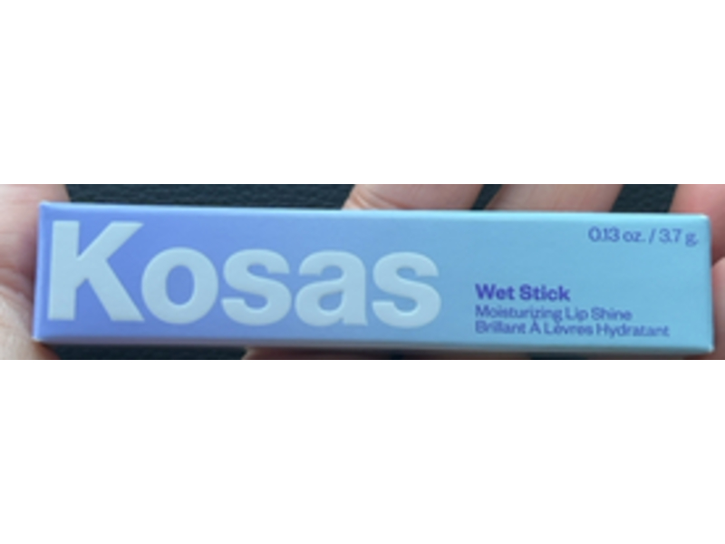 Kosas Wet Stick Moisturizing Shiny Sheer Lipstick, Malibu, 0.13 oz/3.7 g