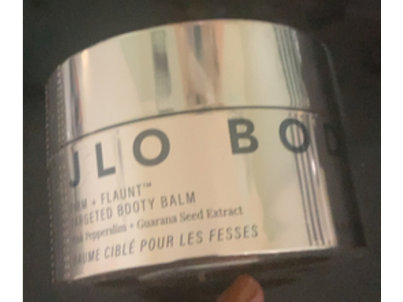 Jlo Firm + Flaunt Targeted Booty Balm, Pink Pepperslim + Guarana Seed Extract, 4.2 fl oz/125 mL