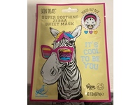 Skin Treats Super Soothing Zebra Sheet Mask, 0.67 fl oz/20 mL - Image 3