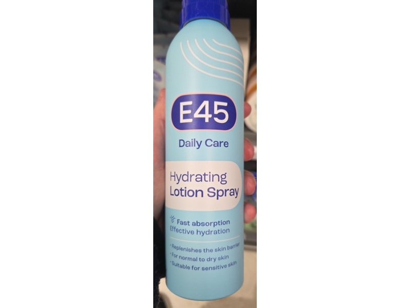 E45 Daily Care Hydrating Lotion Spray, 200 mL