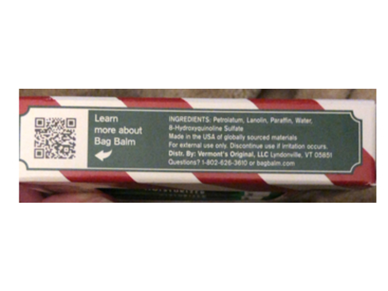 Bag Balm Original Skin Moisturizer, Lanolin, 0.33 oz, Pack Of 4