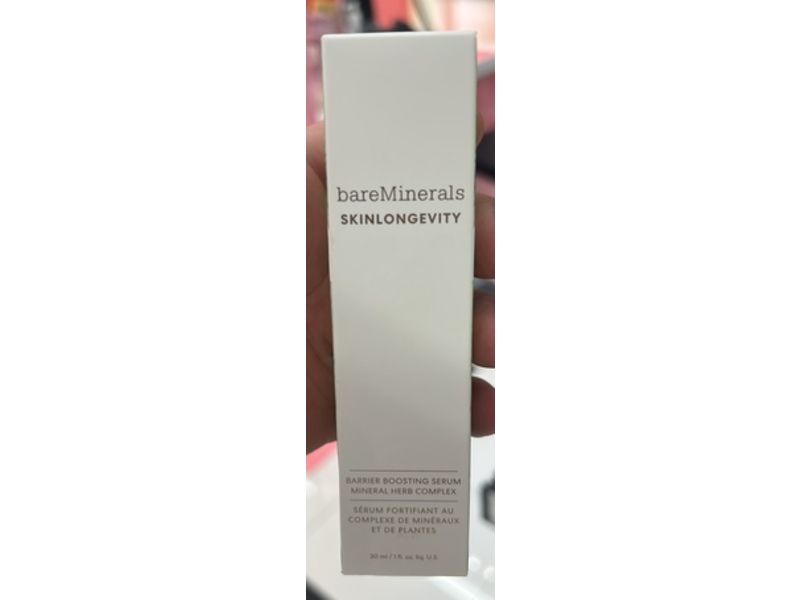 BareMinerals Skin Longevity Barrier Boosting Serum, 1 fl oz/30 mL