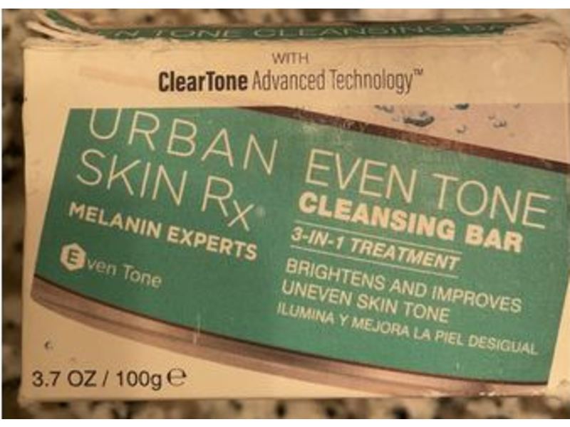 Urban Skin Rx Even Tone Cleansing Bar, 3.7 oz/100 g