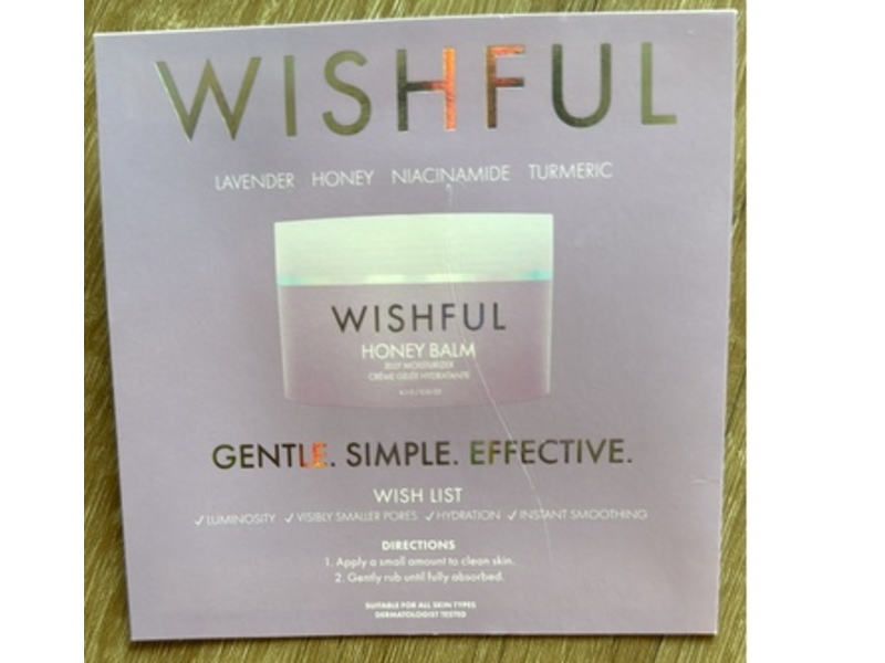 Huda Beauty Wishful Jelly Moisturizer, Honey Balm, 6.3 g